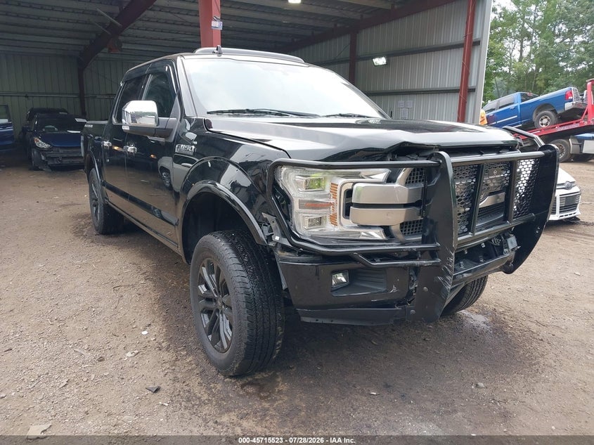 2018 FORD F-150 PLATINUM | 1FTEW1E53JFA42448 | UPCARS