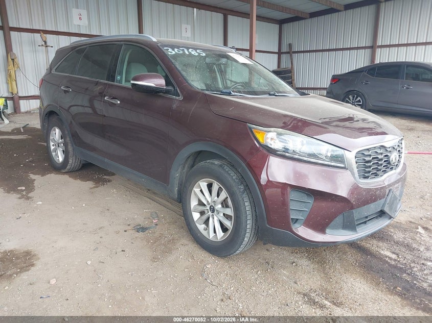 2019 KIA SORENTO 2.4L LX | 5XYPG4A30KG555294 | UPCARS