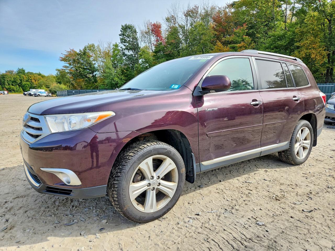 2013 TOYOTA HIGHLANDER LIMITED | 5TDDK3EH1DS239457 | UPCARS