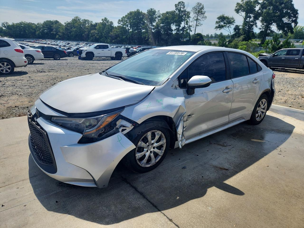 2020 TOYOTA COROLLA LE | 5YFEPRAE6LP033918 | UPCARS