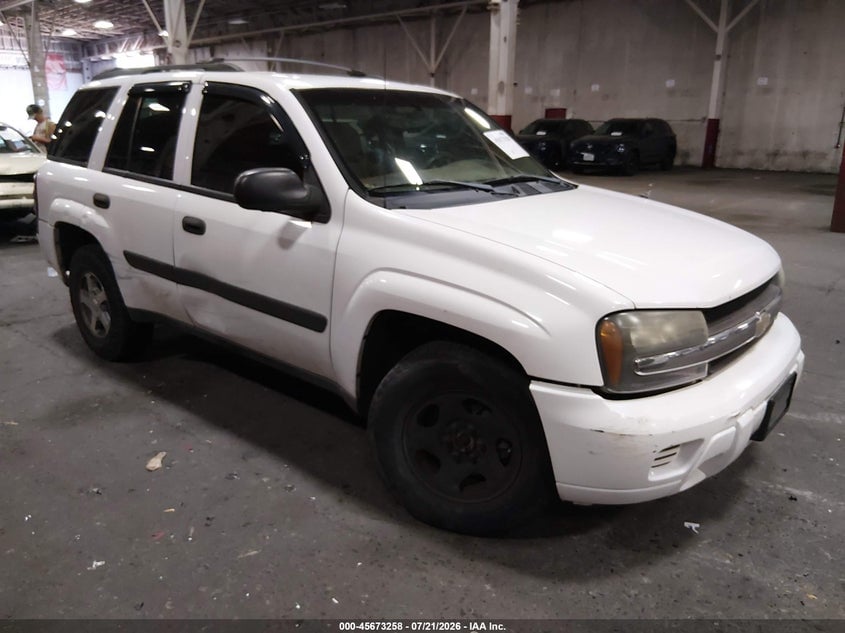 2005 CHEVROLET TRAILBLAZER LS | 1GNDT13S652239437 | UPCARS