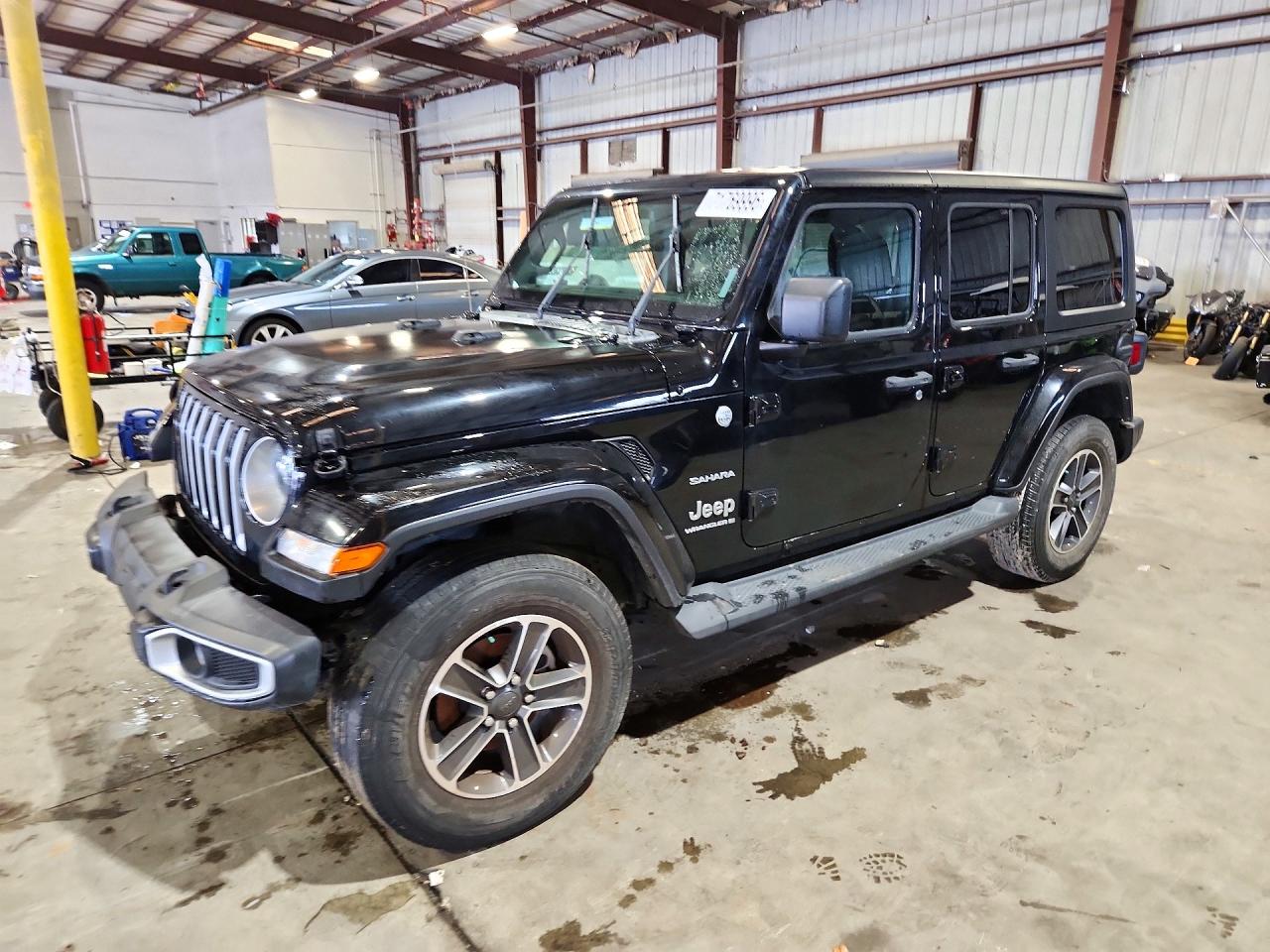 2023 JEEP WRANGLER SAHARA | 1C4HJXEN9PW693106 | UPCARS