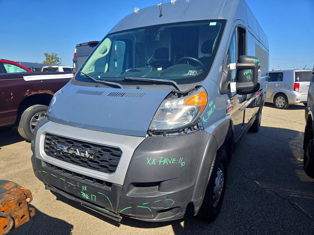 2020 RAM PROMASTER VF | 3C6URVJG4LE140135 | UPCARS