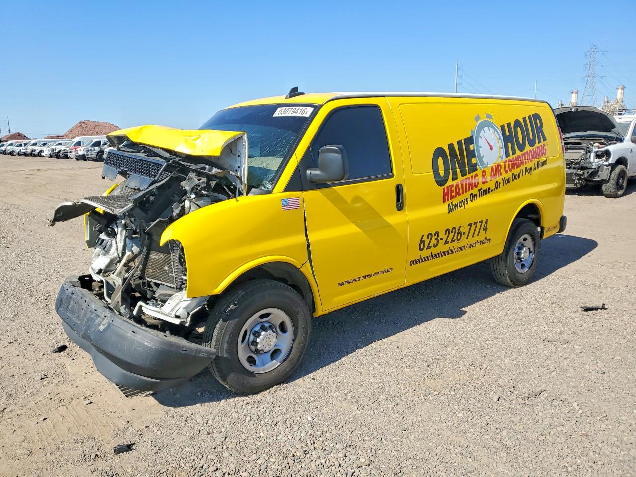 2023 CHEVROLET EXPRESS 2500 DELIVERY VAN | 1GCWGAFP0P1121390 | UPCARS