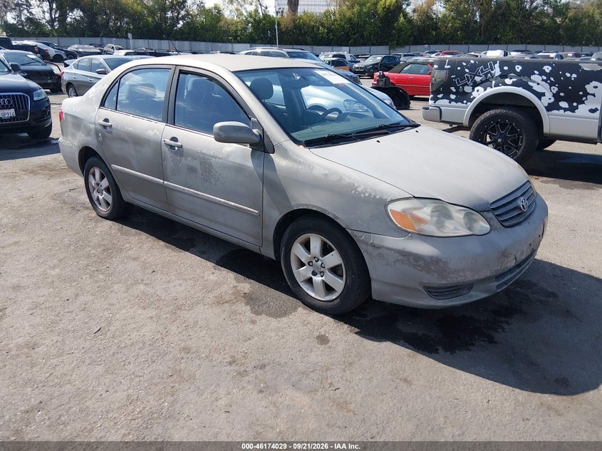2004 TOYOTA COROLLA LE | 1NXBR32E84Z213250 | UPCARS