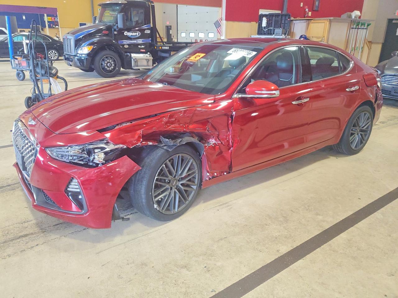 2019 GENESIS G70 3.3T ADVANCED | KMTG34LE6KU017807 | UPCARS