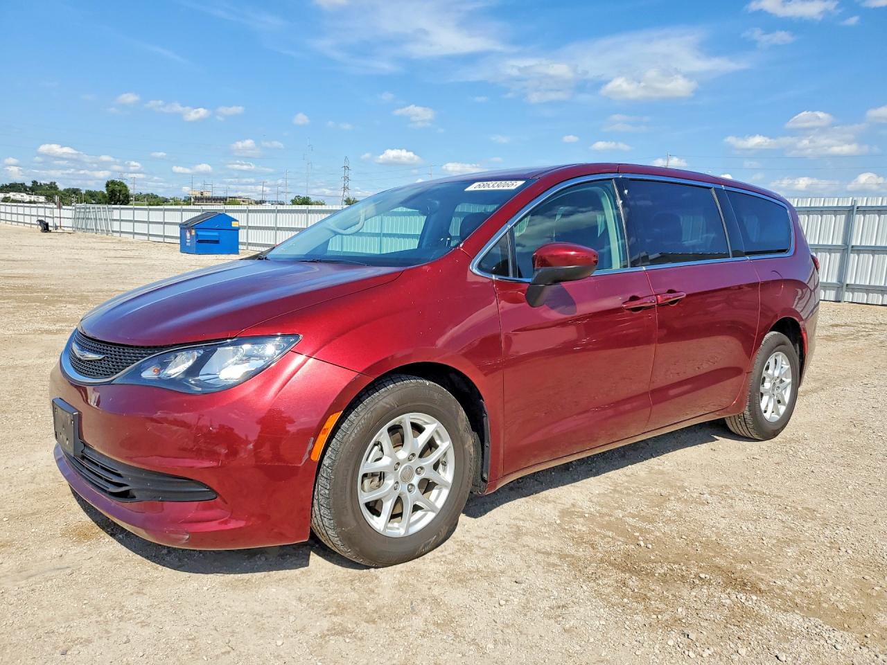 2017 CHRYSLER PACIFICA TOURING | 2C4RC1DG1HR610387 | UPCARS