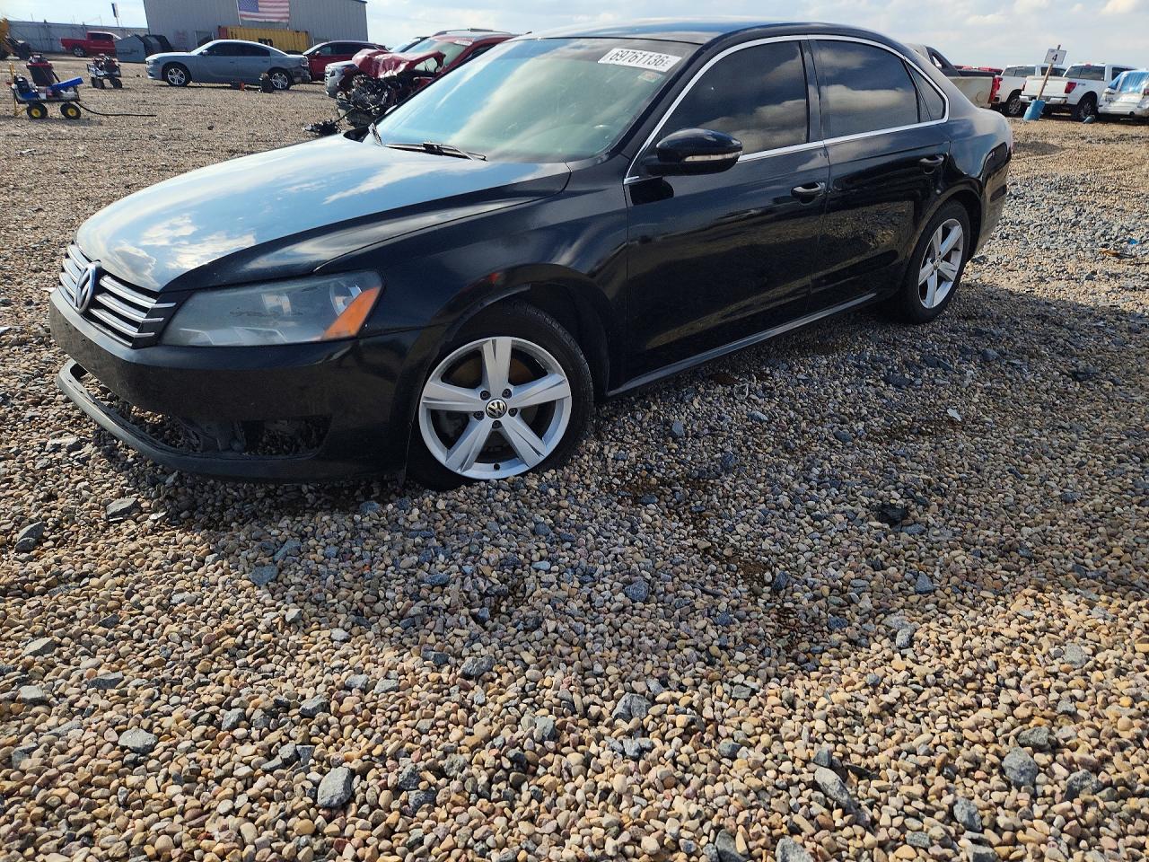 2012 VOLKSWAGEN PASSAT SE | 1VWBP7A31CC074078 | UPCARS