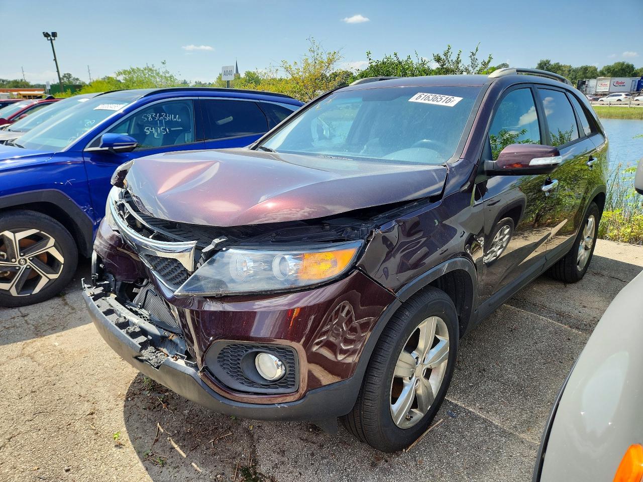 2012 KIA SORENTO EX | 5XYKU3A63CG309560 | UPCARS