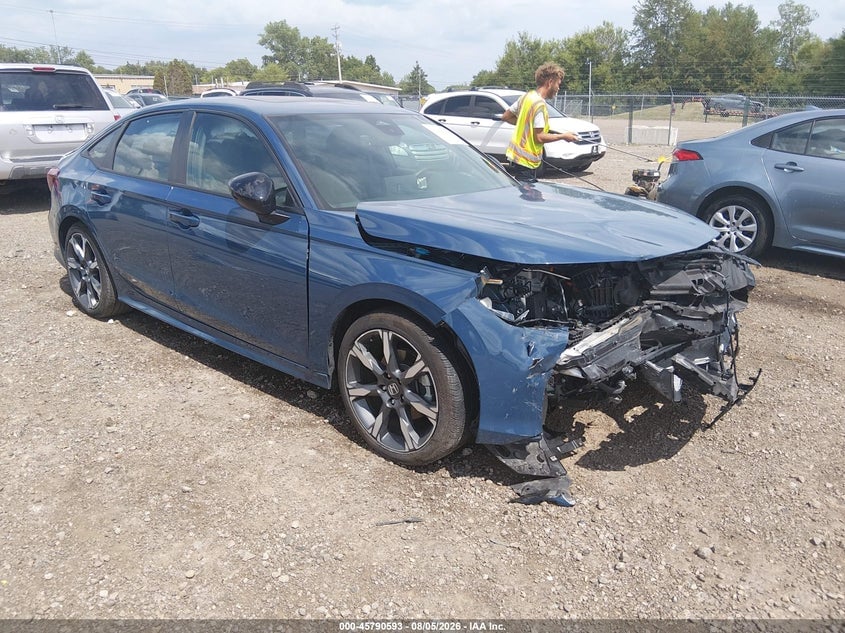 2025 HONDA CIVIC HYBRID SPORT/SPORT TOURING | 2HGFE4F87SH342724 | UPCARS