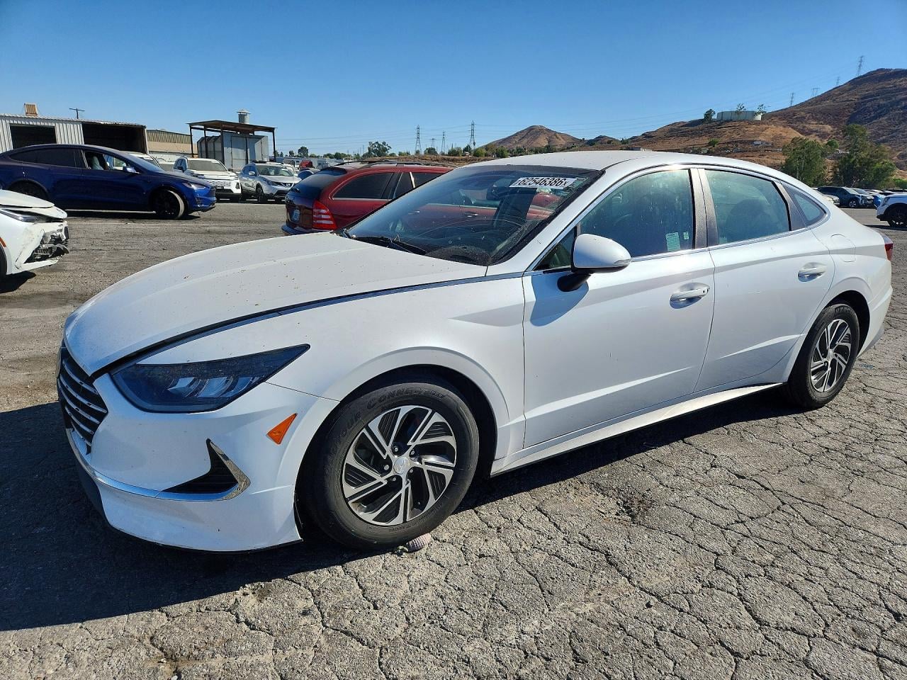 2021 HYUNDAI SONATA BLUE | KMHL24JJ3MA033754 | UPCARS