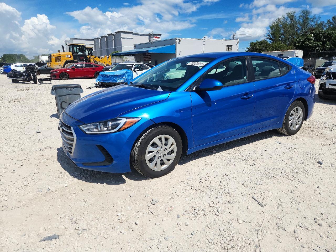 2017 HYUNDAI ELANTRA SE | KMHD74LF1HU330721 | UPCARS