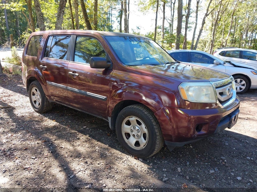 2010 HONDA PILOT LX | 5FNYF4H24AB027767 | UPCARS