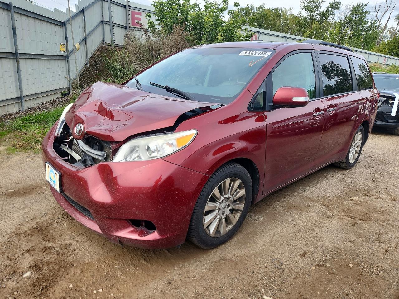 2013 TOYOTA SIENNA LIMITED 7-PASSENGER | 5TDDK3DC5DS065124 | UPCARS