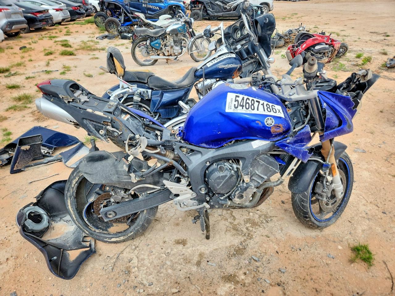 2006 YAMAHA FZ6 S | JYARJ08E46A007648 | UPCARS