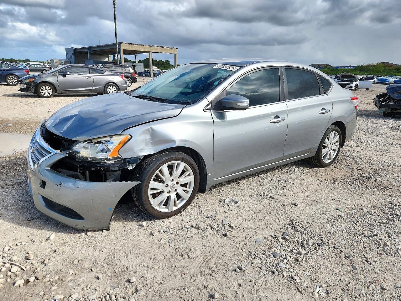 2013 NISSAN SENTRA SL | 3N1AB7AP1DL647196 | UPCARS