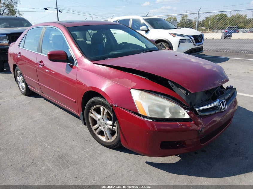 2007 HONDA ACCORD 2.4 EX | 1HGCM56787A168252 | UPCARS