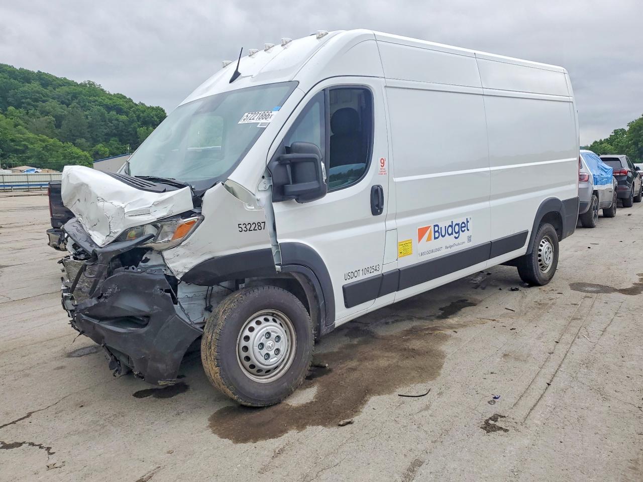 2025 RAM PROMASTER DELIVERY VAN | 3C6LRVDG3SE562550 | UPCARS