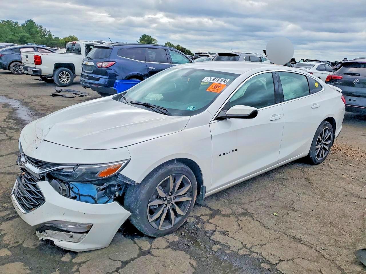 2022 CHEVROLET MALIBU RS | 1G1ZG5ST9NF195388 | UPCARS
