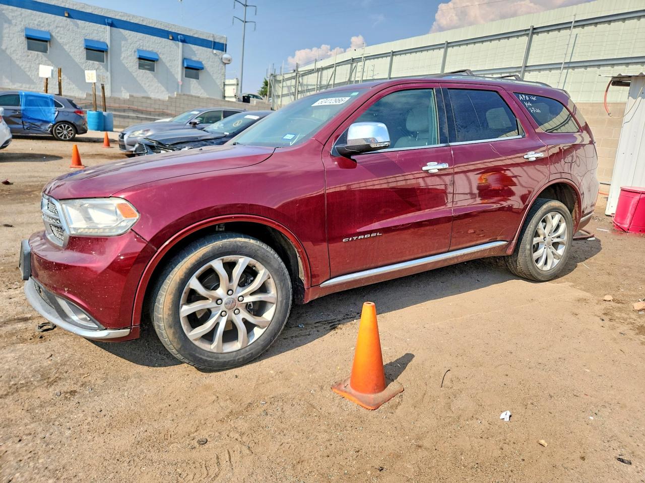 2017 DODGE DURANGO CITADEL | 1C4RDJEG9HC748926 | UPCARS