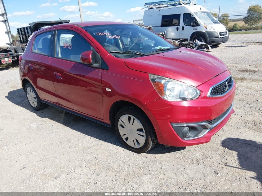 2018 MITSUBISHI MIRAG ES | ML32A3HJ0JH009467 | UPCARS