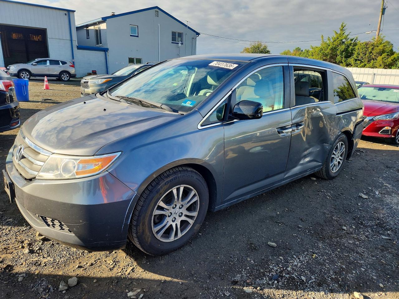 2012 HONDA ODYSSEY EX | 5FNRL5H41CB073791 | UPCARS
