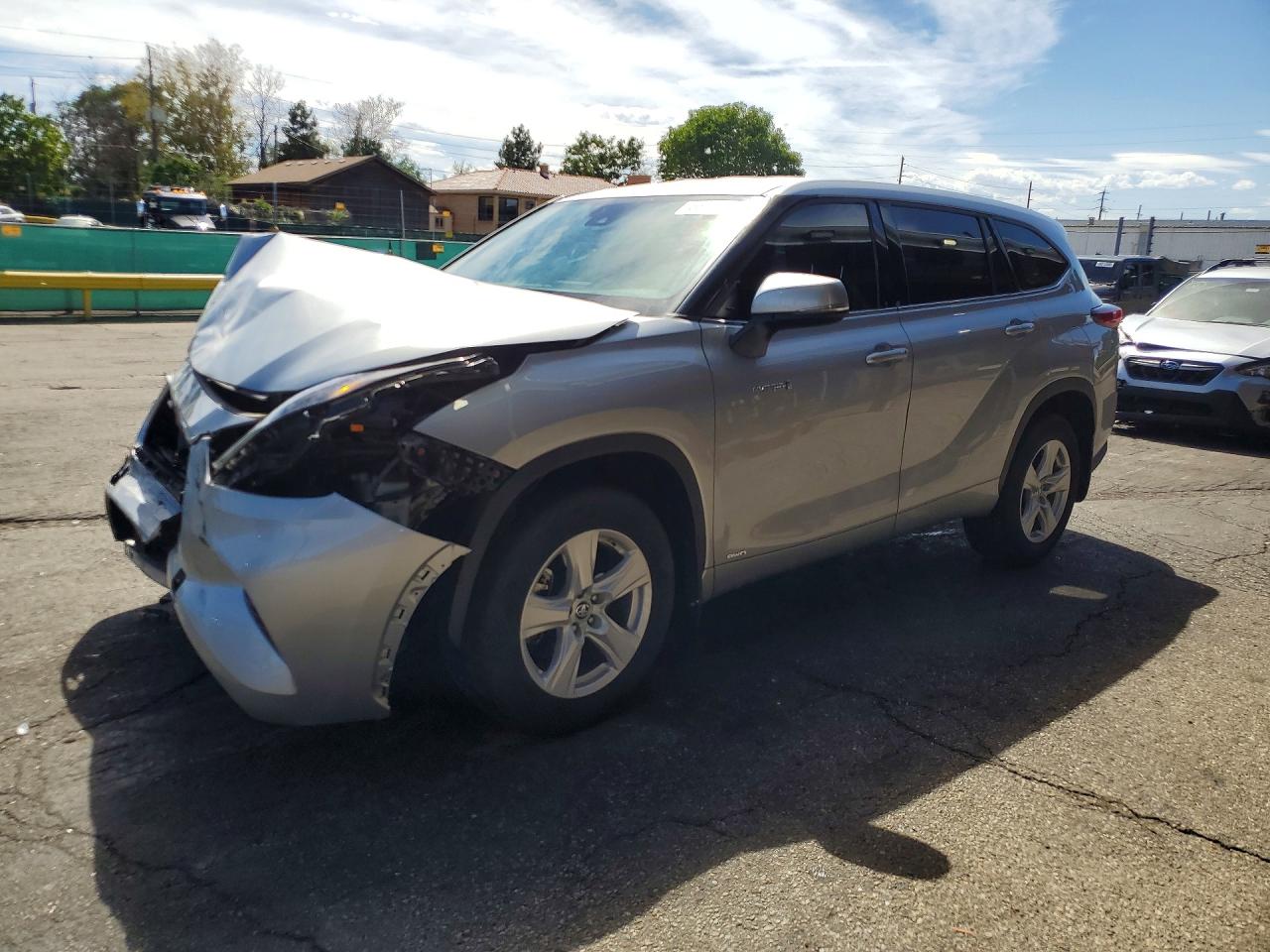 2021 TOYOTA HIGHLANDER HYBRID LE | 5TDBBRCH9MS516790 | UPCARS