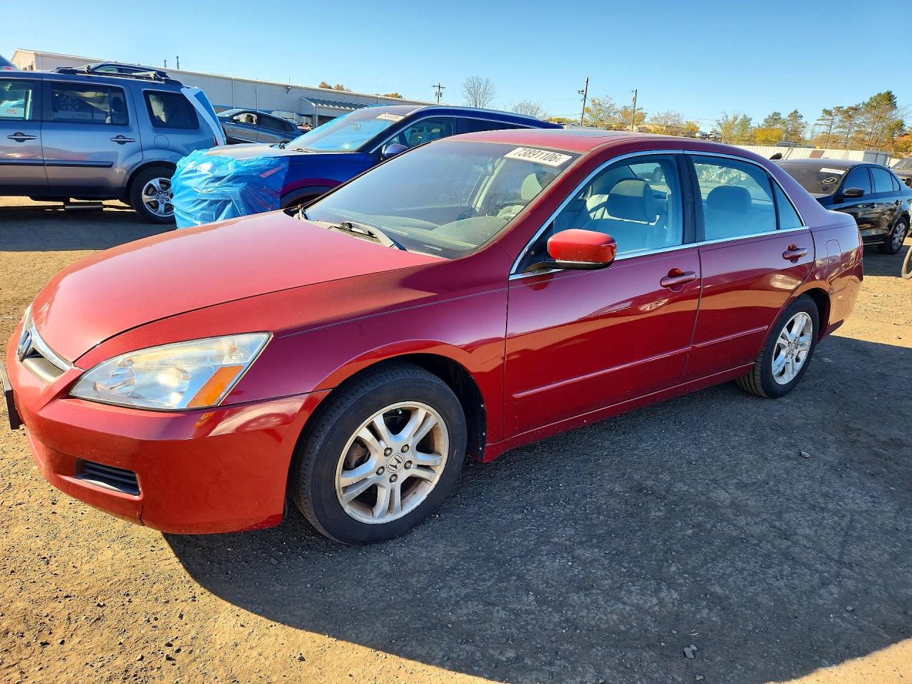 2007 HONDA ACCORD EX | 1HGCM56767A103643 | UPCARS