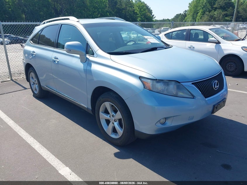 2010 LEXUS RX 350 | 2T2BK1BA0AC012263 | UPCARS
