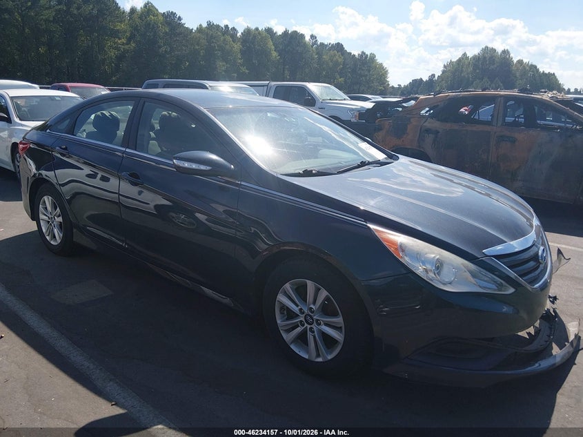 2014 HYUNDAI SONATA GLS | 5NPEB4AC3EH923471 | UPCARS