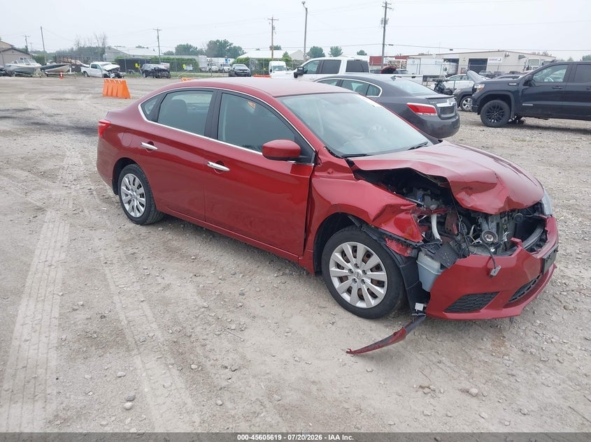 2016 NISSAN SENTRA SV | 3N1AB7AP5GY284120 | UPCARS