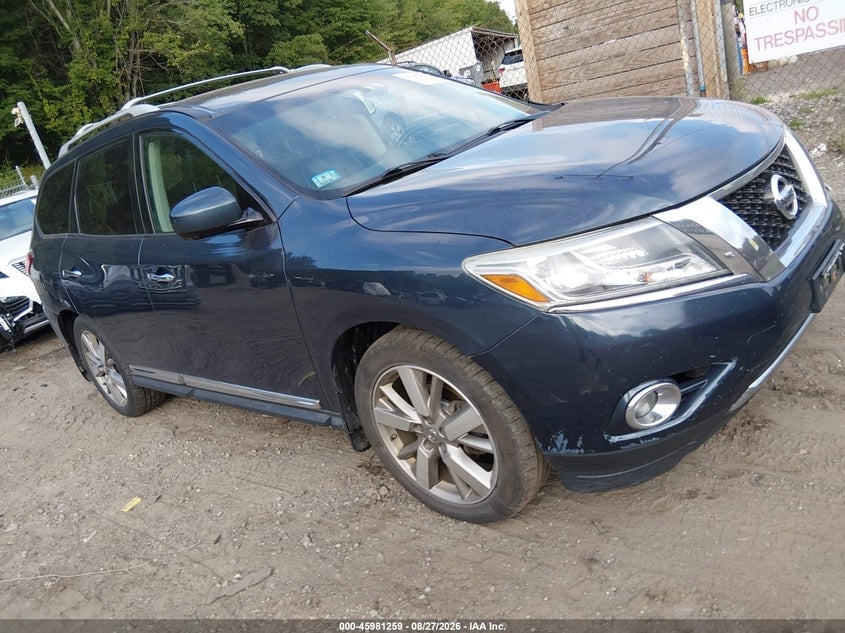 2016 NISSAN PATHFINDER PLATINUM | 5N1AR2MM2GC618458 | UPCARS