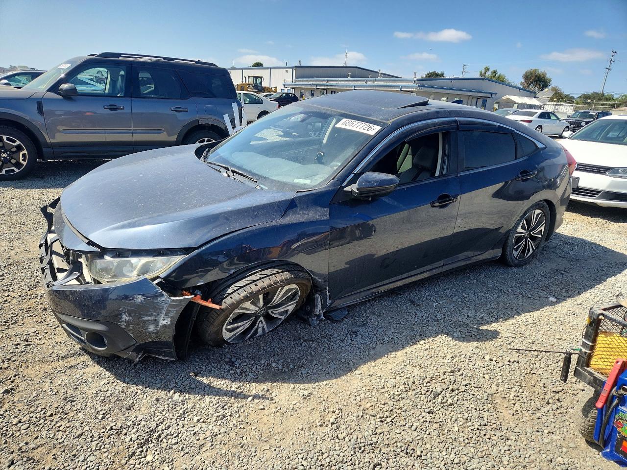 2018 HONDA CIVIC EX | JHMFC1F39JX000689 | UPCARS