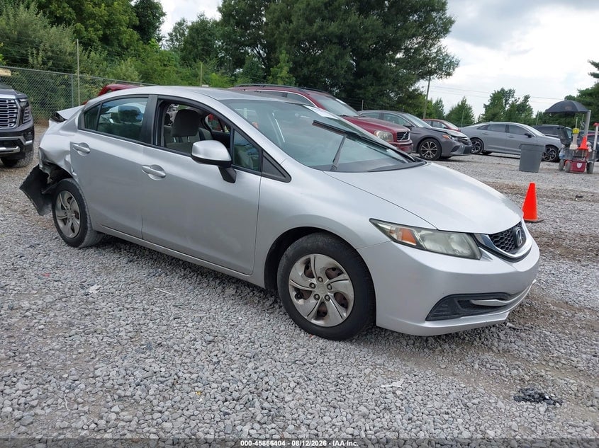 2013 HONDA CIVIC LX | 19XFB2F55DE097566 | UPCARS