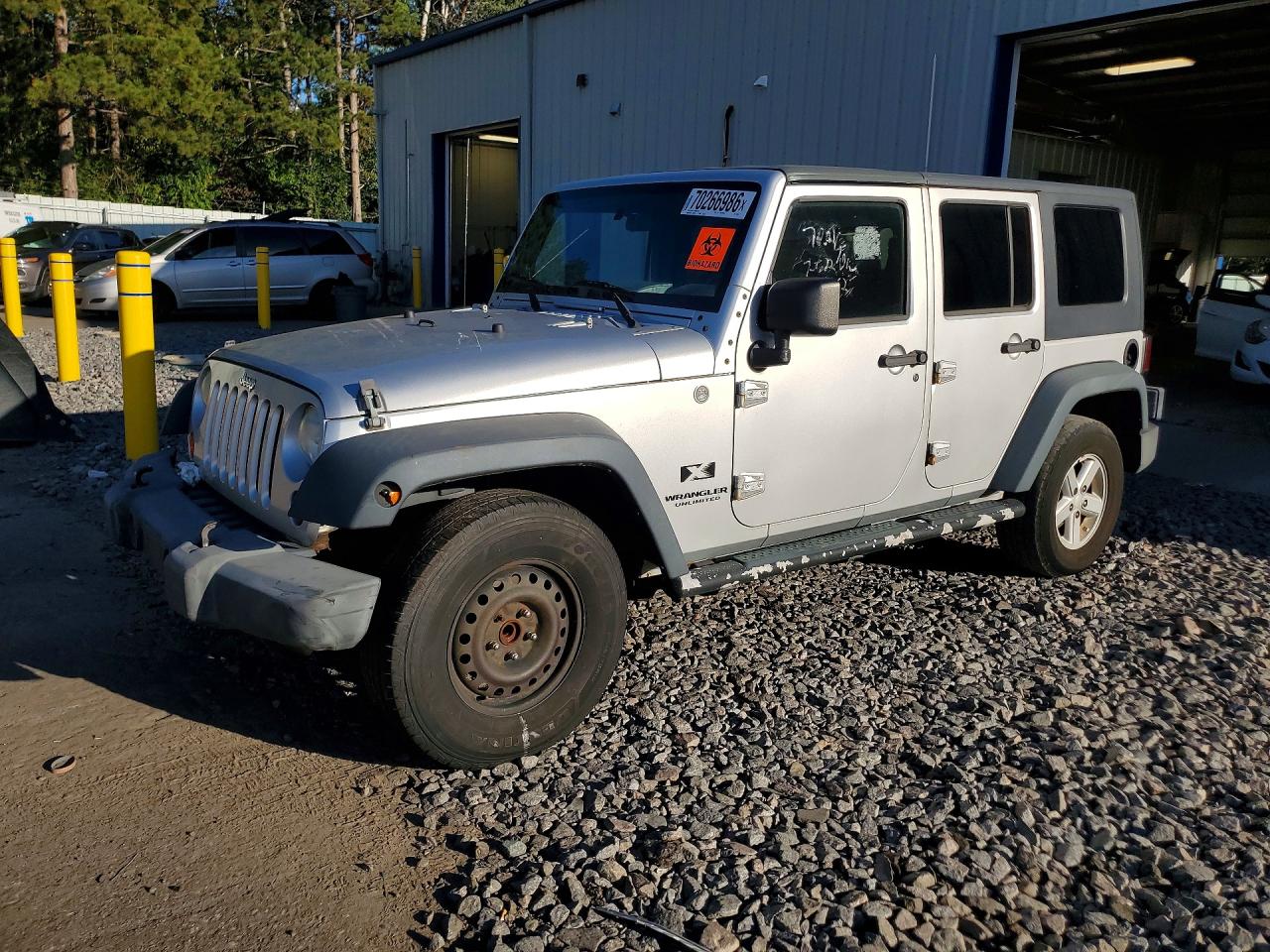 2007 JEEP WRANGLER X | 1J4GB39147L208312 | UPCARS