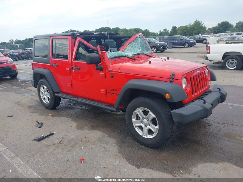 2017 JEEP WRANGLER UNLIMITED SPORT 4X4 | 1C4BJWDG1HL722085 | UPCARS