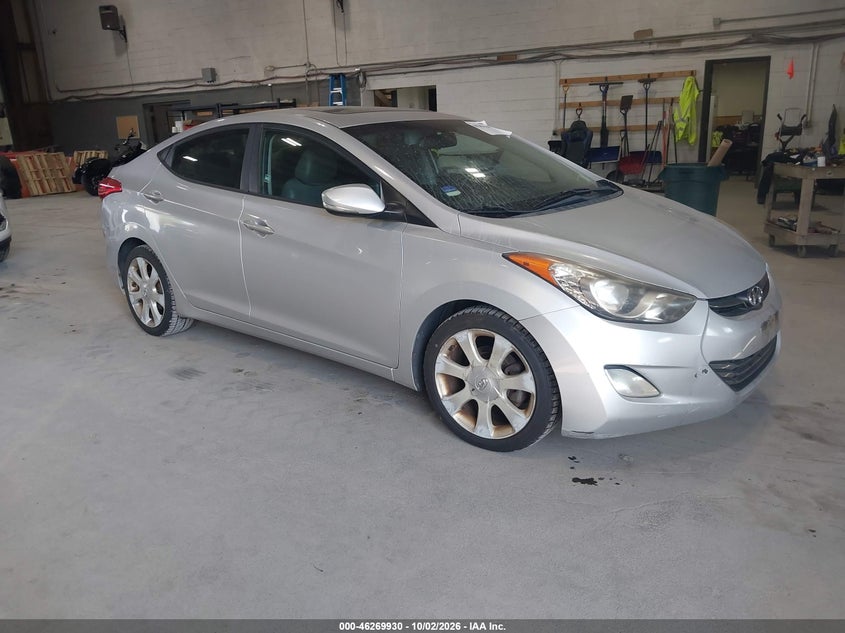 2013 HYUNDAI ELANTRA LIMITED | KMHDH4AE5DU634961 | UPCARS