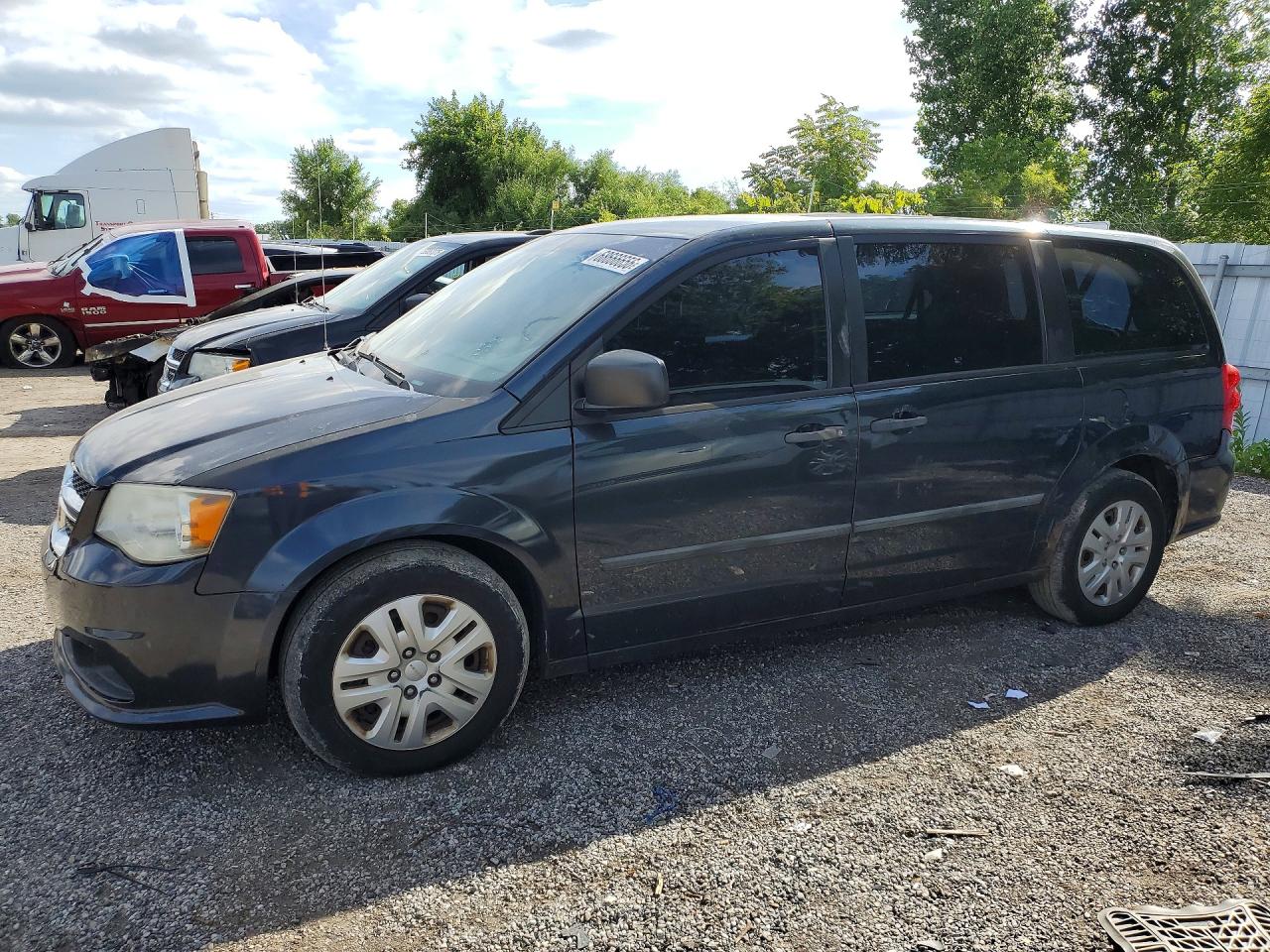 2014 DODGE CARAVAN SE | 2C4RDGBG0ER135670 | UPCARS