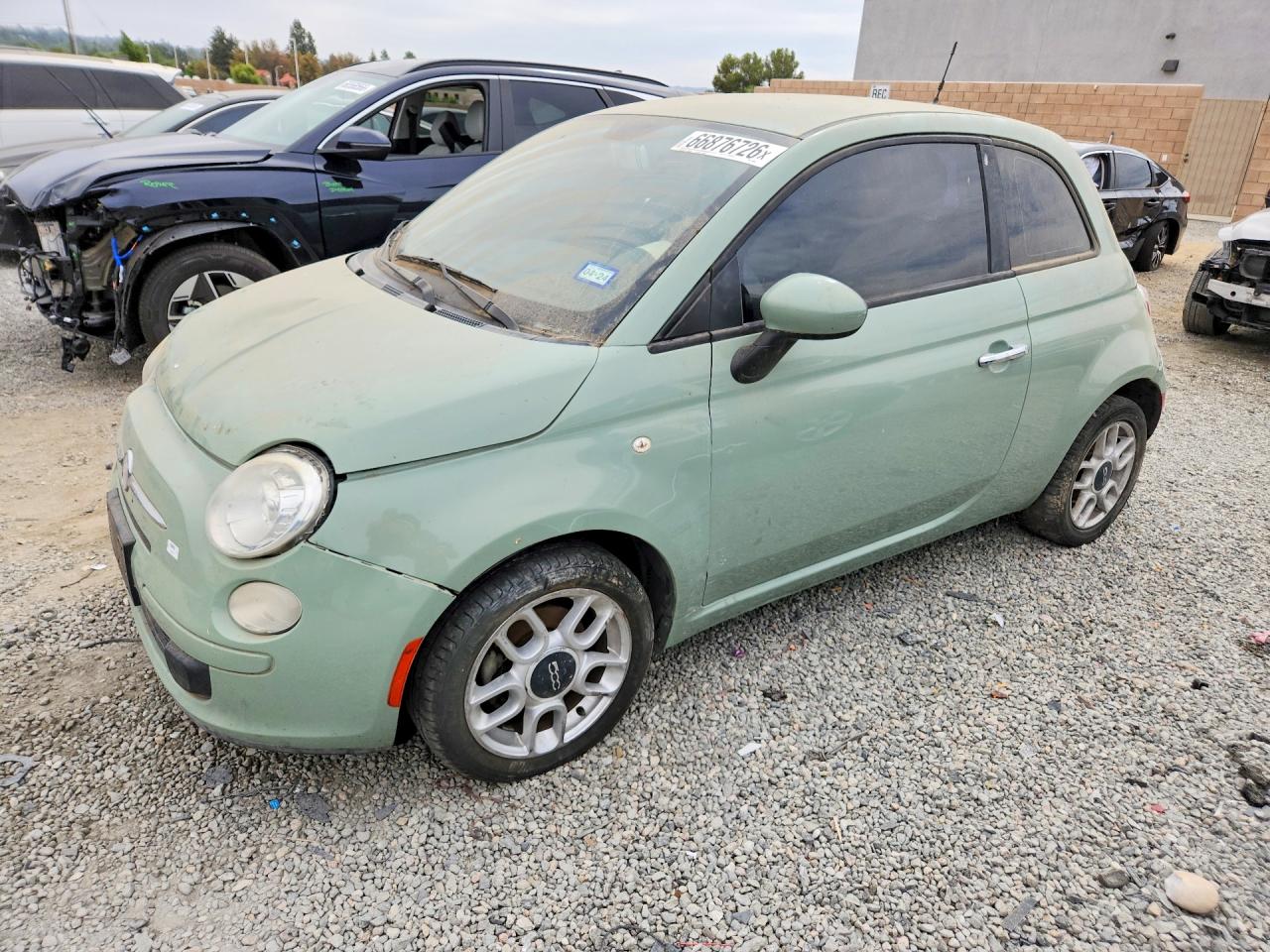 2012 FIAT 500 POP | 3C3CFFARXCT209849 | UPCARS