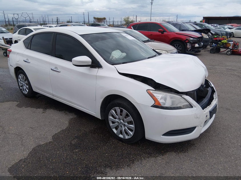 2014 NISSAN SENTRA SV | 3N1AB7APXEL662619 | UPCARS