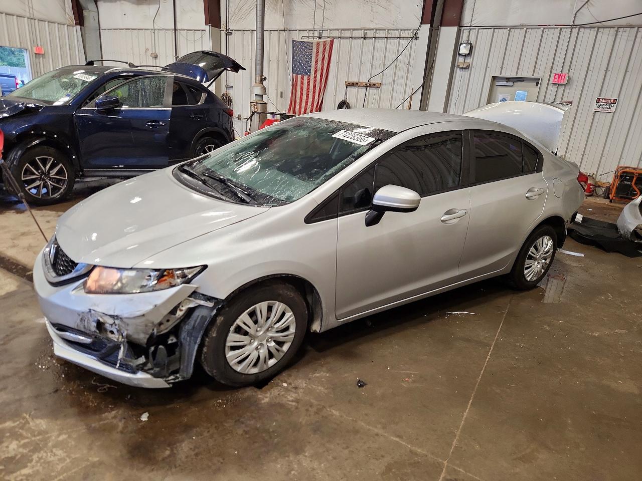 2015 HONDA CIVIC LX | 19XFB2F50FE090883 | UPCARS