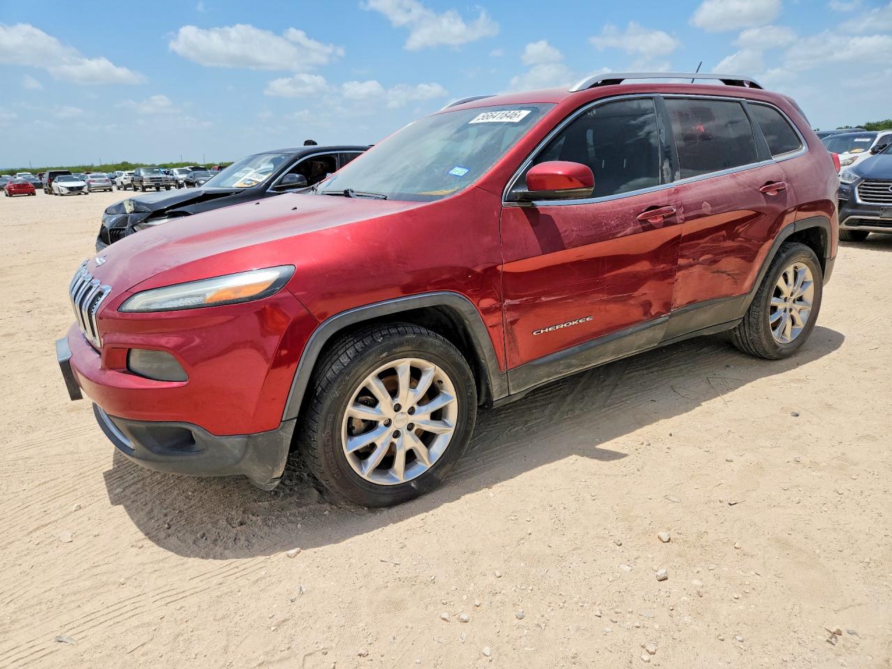 2014 JEEP CHEROKEE LIMITED | 1C4PJLDS6EW221812 | UPCARS