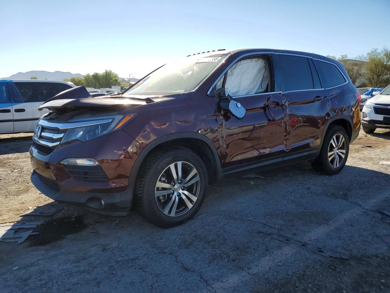 2016 HONDA PILOT EXL | 5FNYF6H57GB100581 | UPCARS