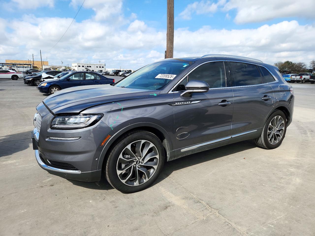 2021 LINCOLN NAUTILUS RESERVE | 2LMPJ6K92MBL18880 | UPCARS