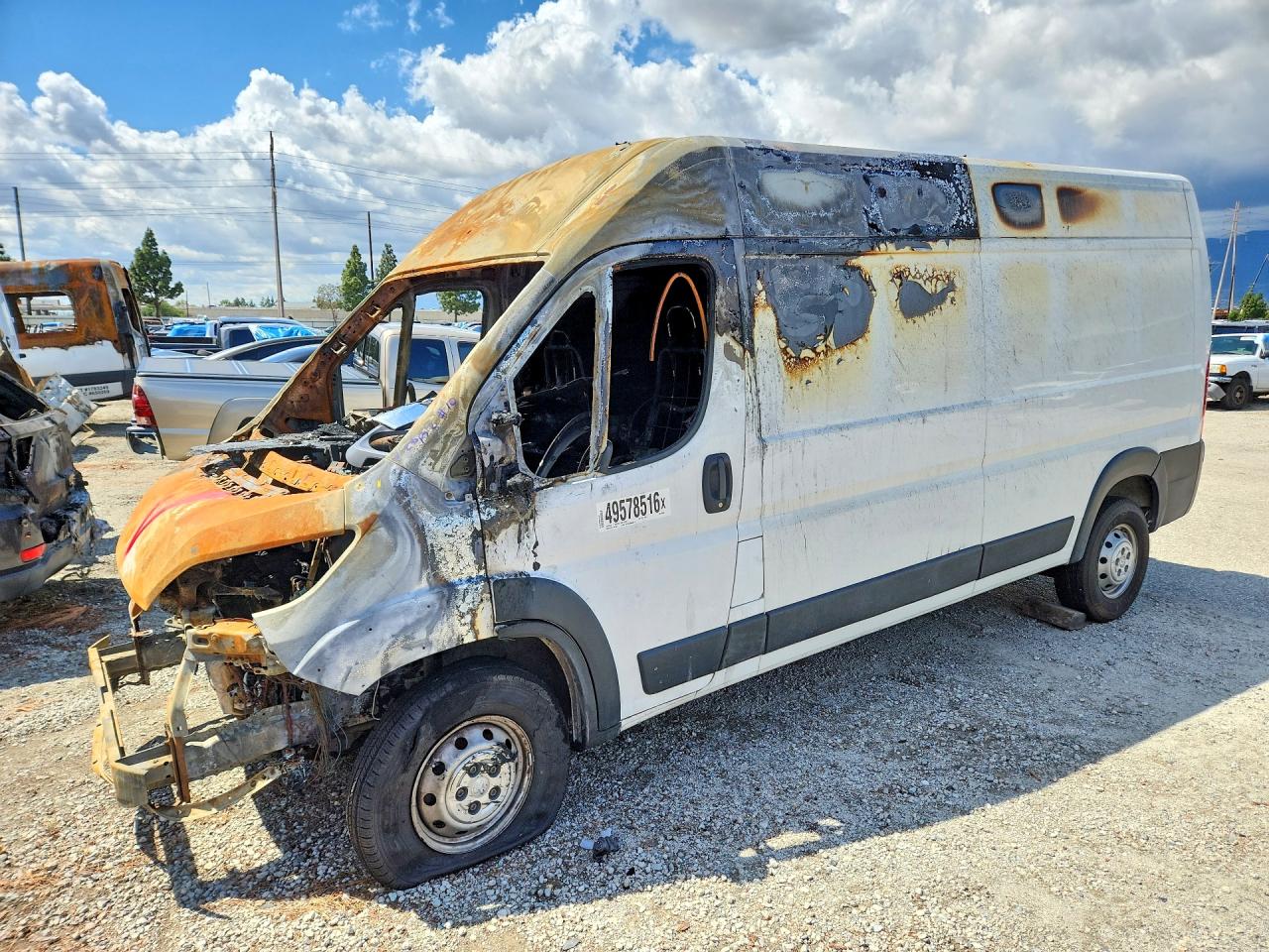 2023 RAM PROMASTER DELIVERY VAN | 3C6LRVDG6PE505055 | UPCARS