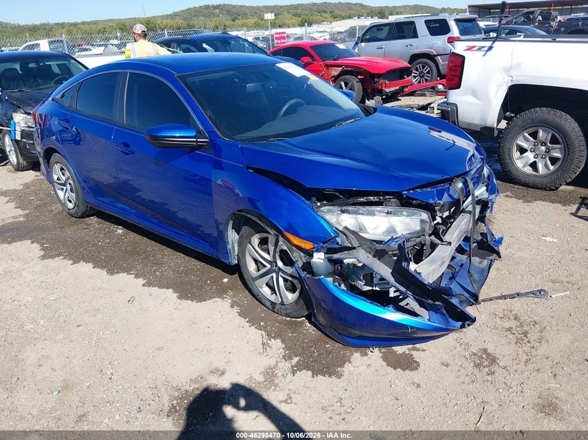 2018 HONDA CIVIC LX | 19XFC2F5XJE007580 | UPCARS