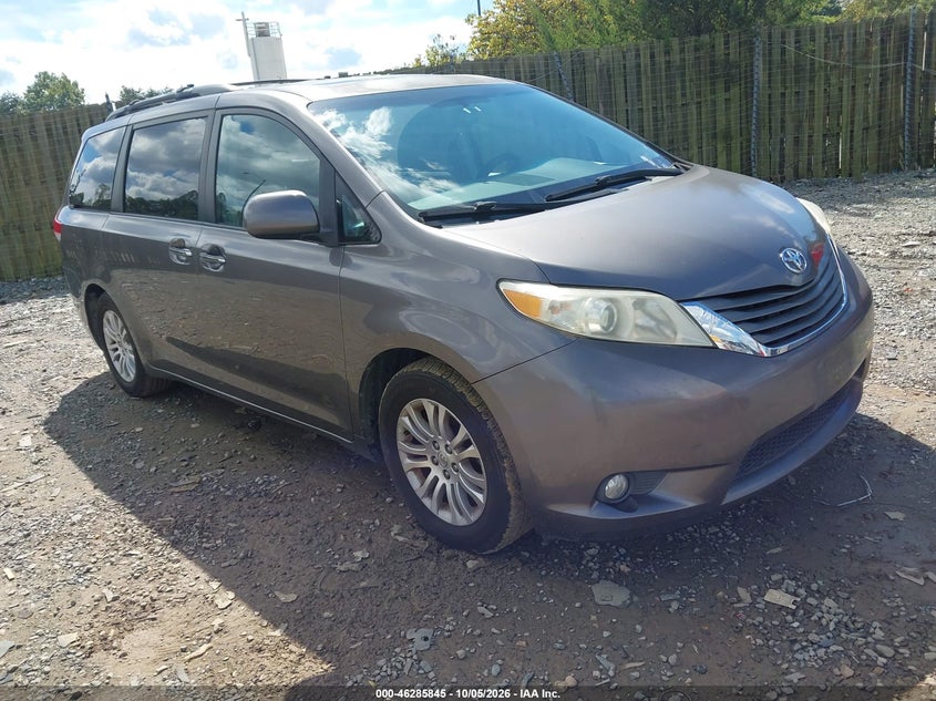 2011 TOYOTA SIENNA XLE V6 | 5TDYK3DC9BS012537 | UPCARS
