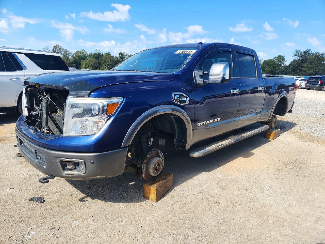 2017 NISSAN TITAN PLATINUM RESERVE | 1N6BA1F49HN568619 | UPCARS