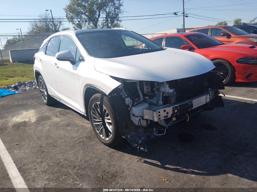 2022 LEXUS RX 450H | 2T2JGMDA9NC089876 | UPCARS