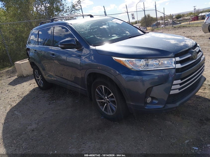 2019 TOYOTA HIGHLANDER XLE | 5TDJZRFHXKS963385 | UPCARS